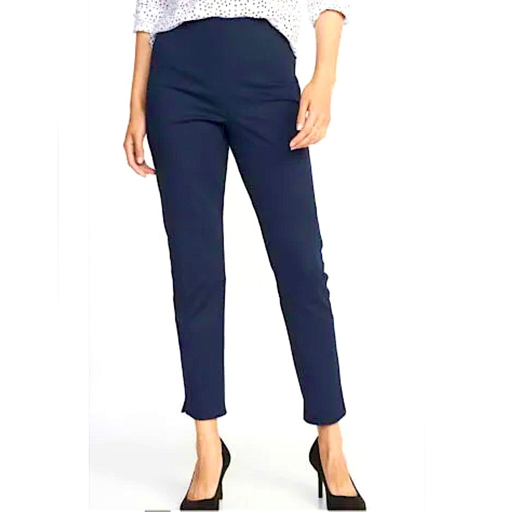 Old Navy Skinny Ankle Pants High Rise Navy Blue Women's NWT
